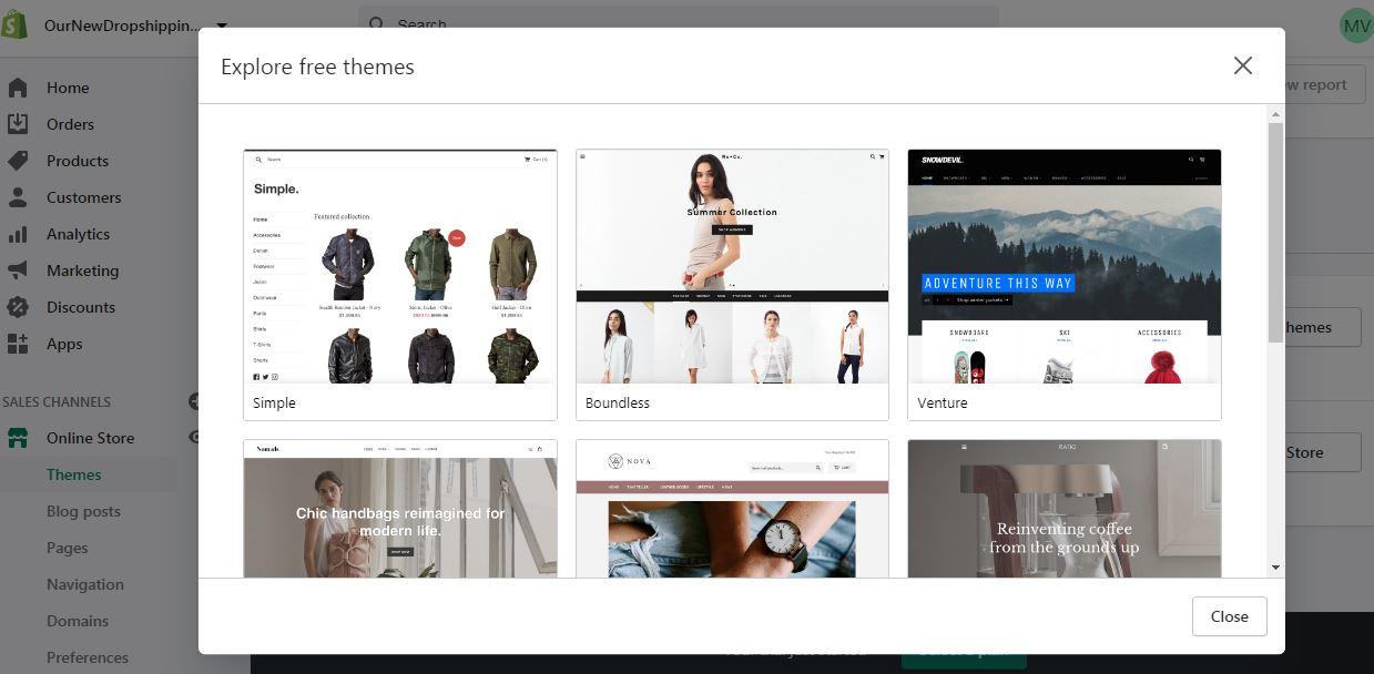 how much does it cost to start dropshipping