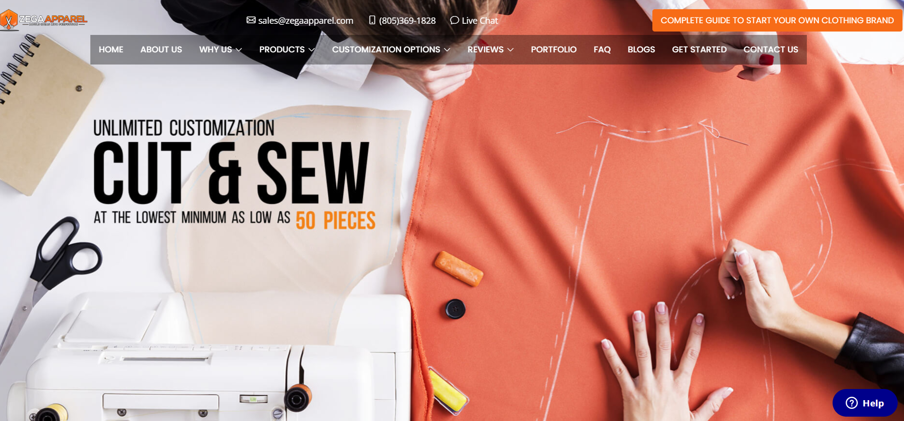 Zega Apparel, based in Pakistan, is known for its custom clothing manufacturing and is a top pick among private label dropshipping suppliers.