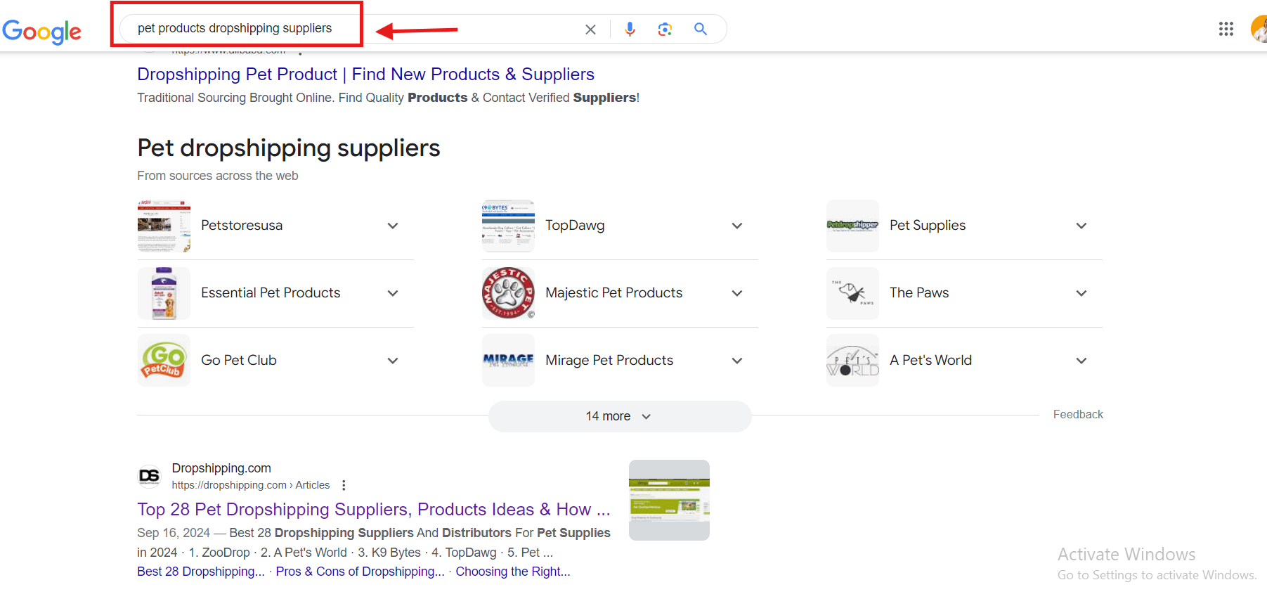 dropshipping product research
