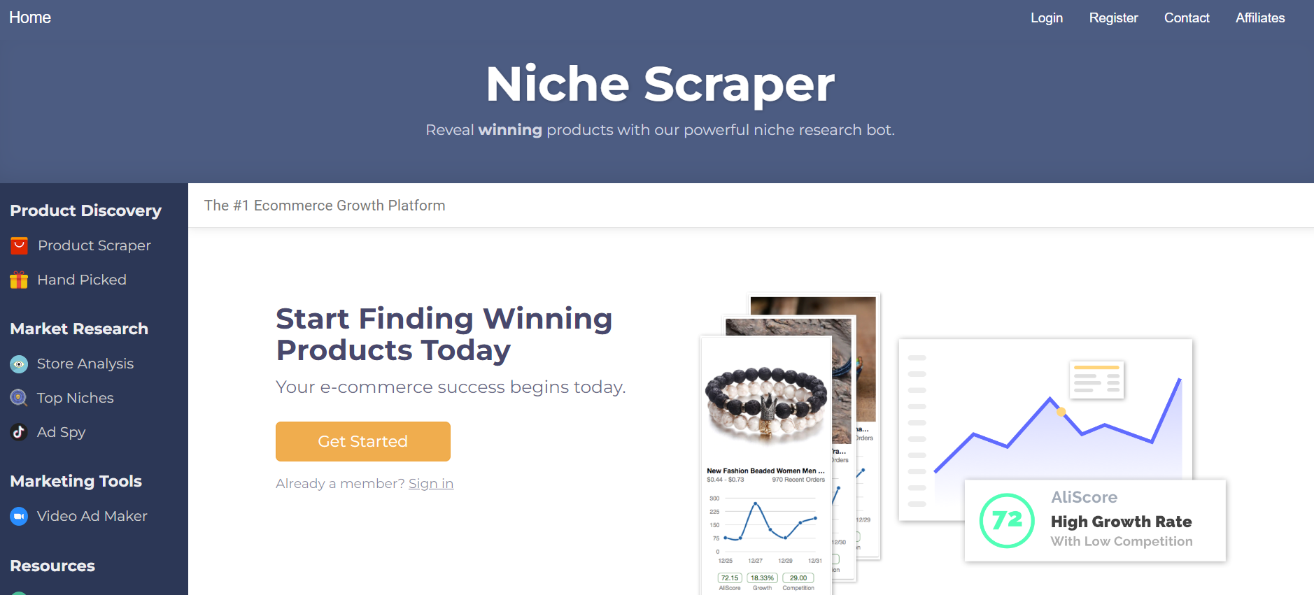 niche scraper