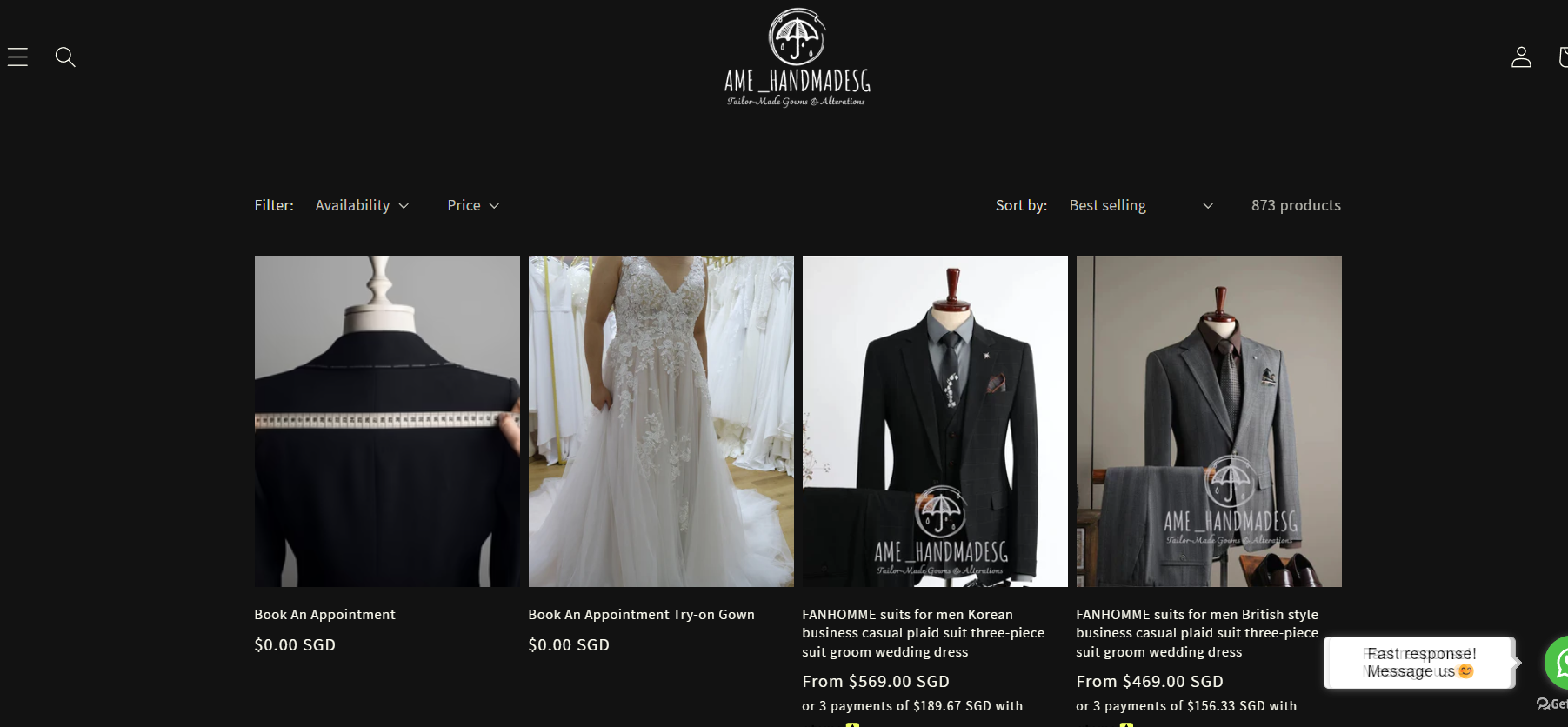 url shopify store