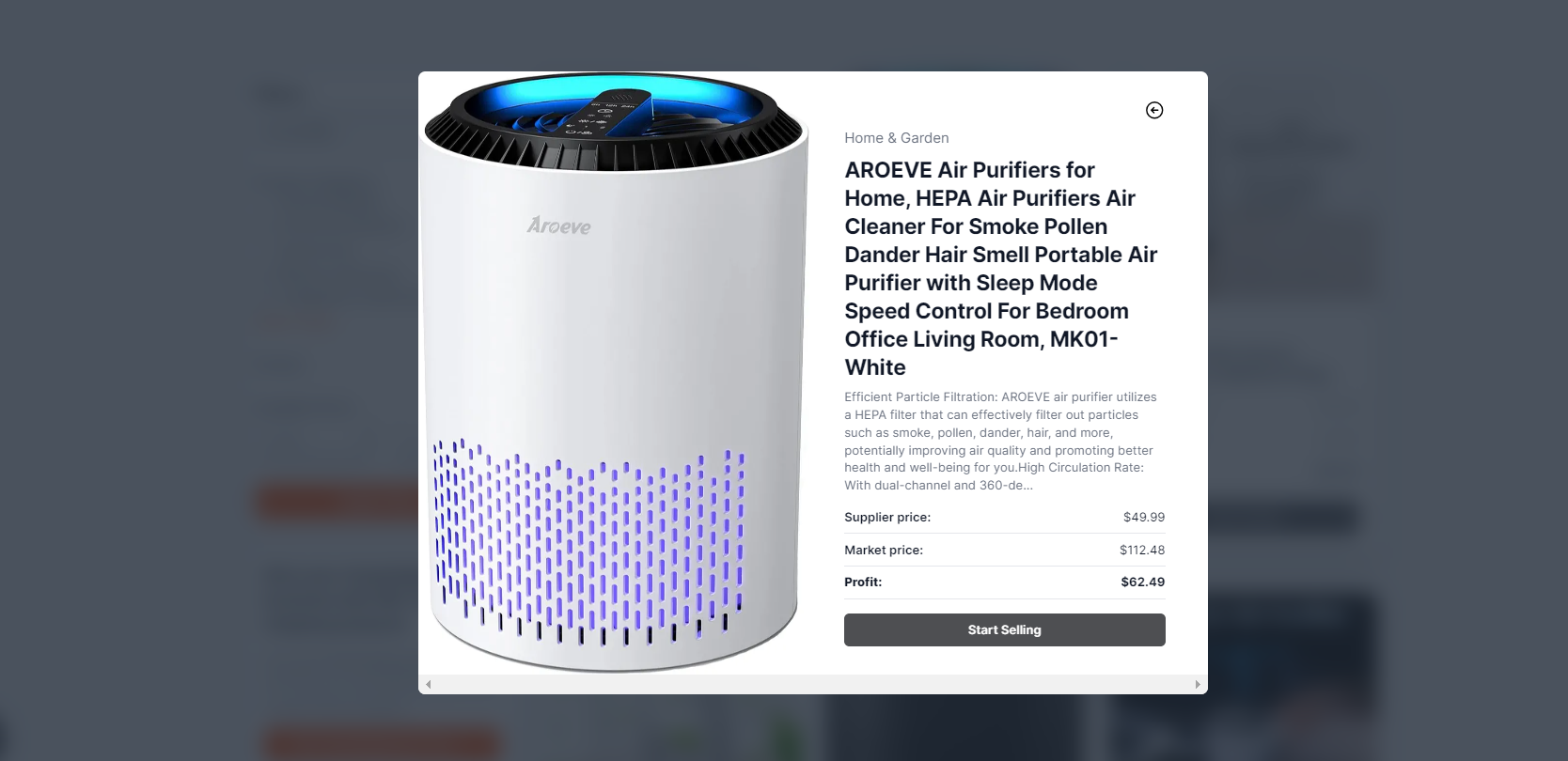 air purifier