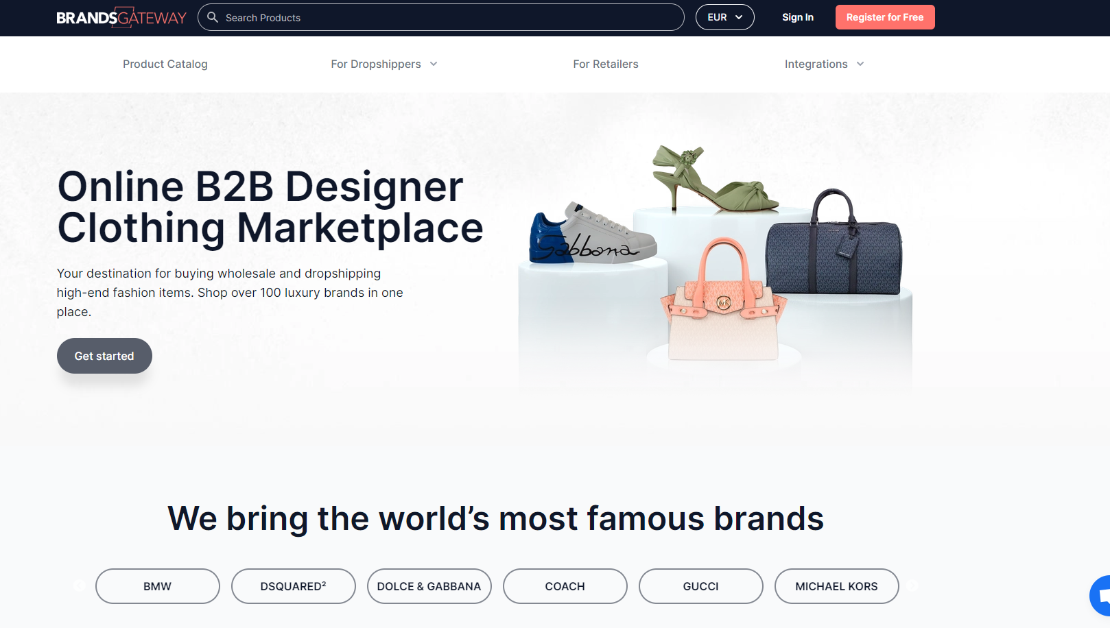 BrandsGateway is a leading designer clothing dropshipping supplier, connecting branded clothing manufacturers with retail buyers worldwide.