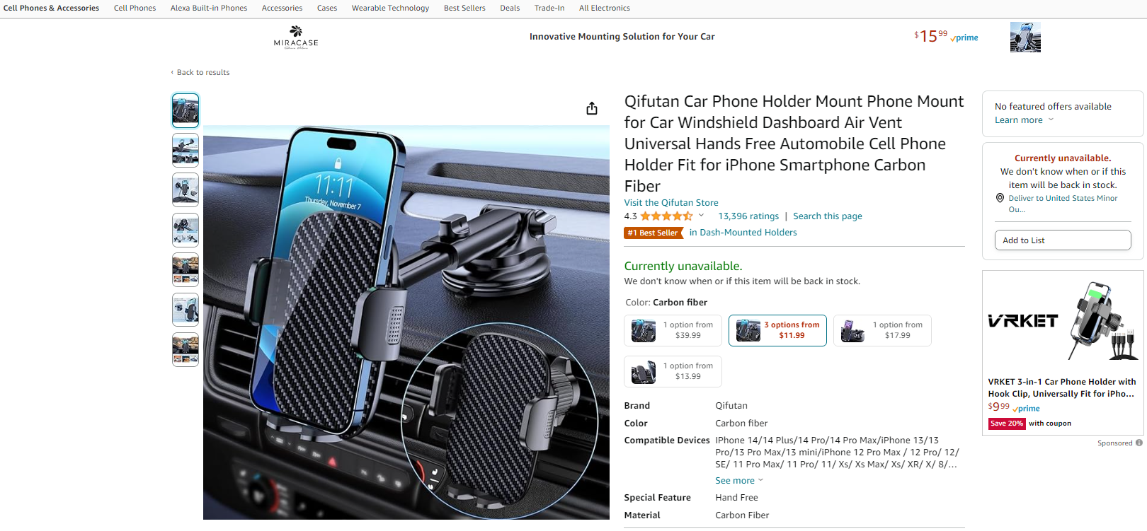 car holder