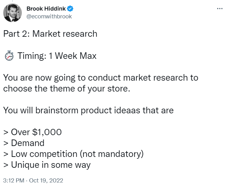 dropshipping product research