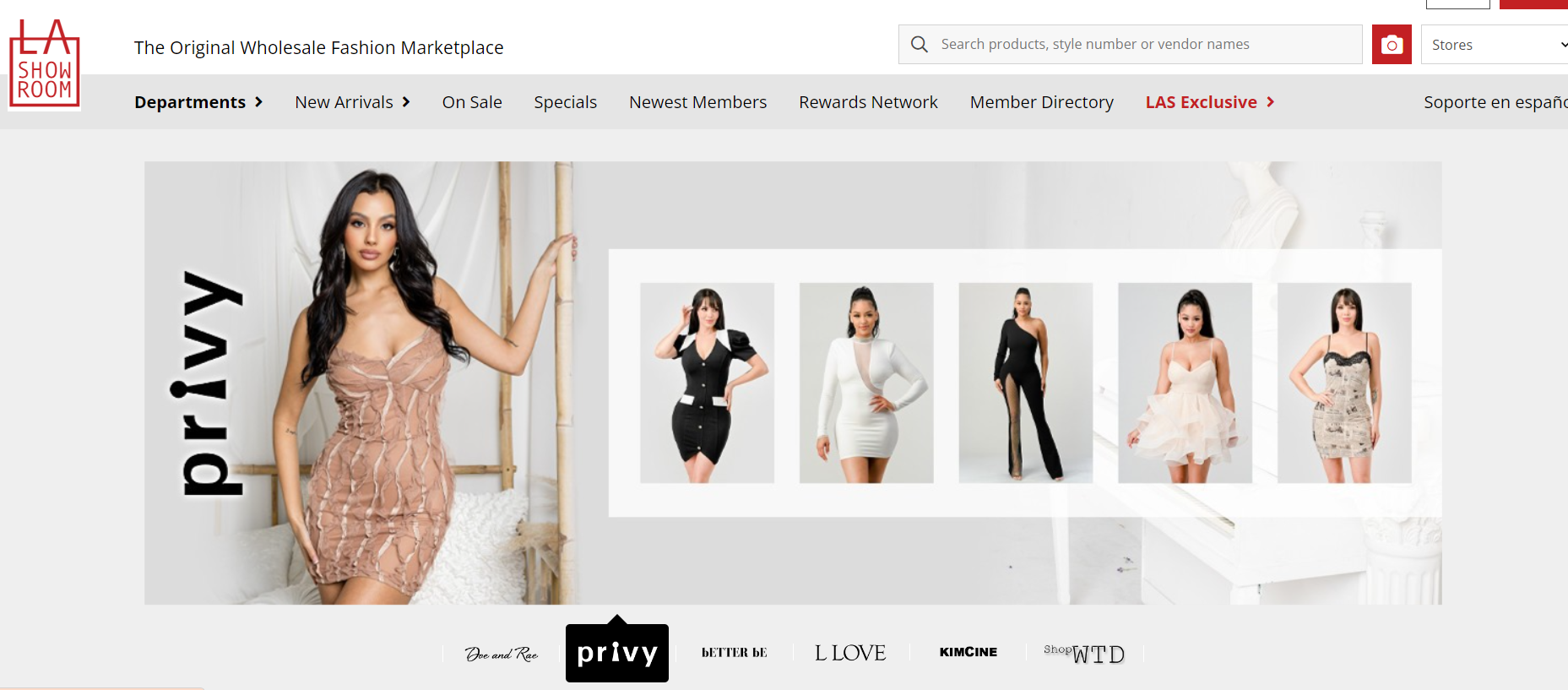 Located in the heart of the Los Angeles Fashion District, LA Showroom is one of the top clothing dropshipping suppliers that connects retailers with top clothing brands and designers from around the world.