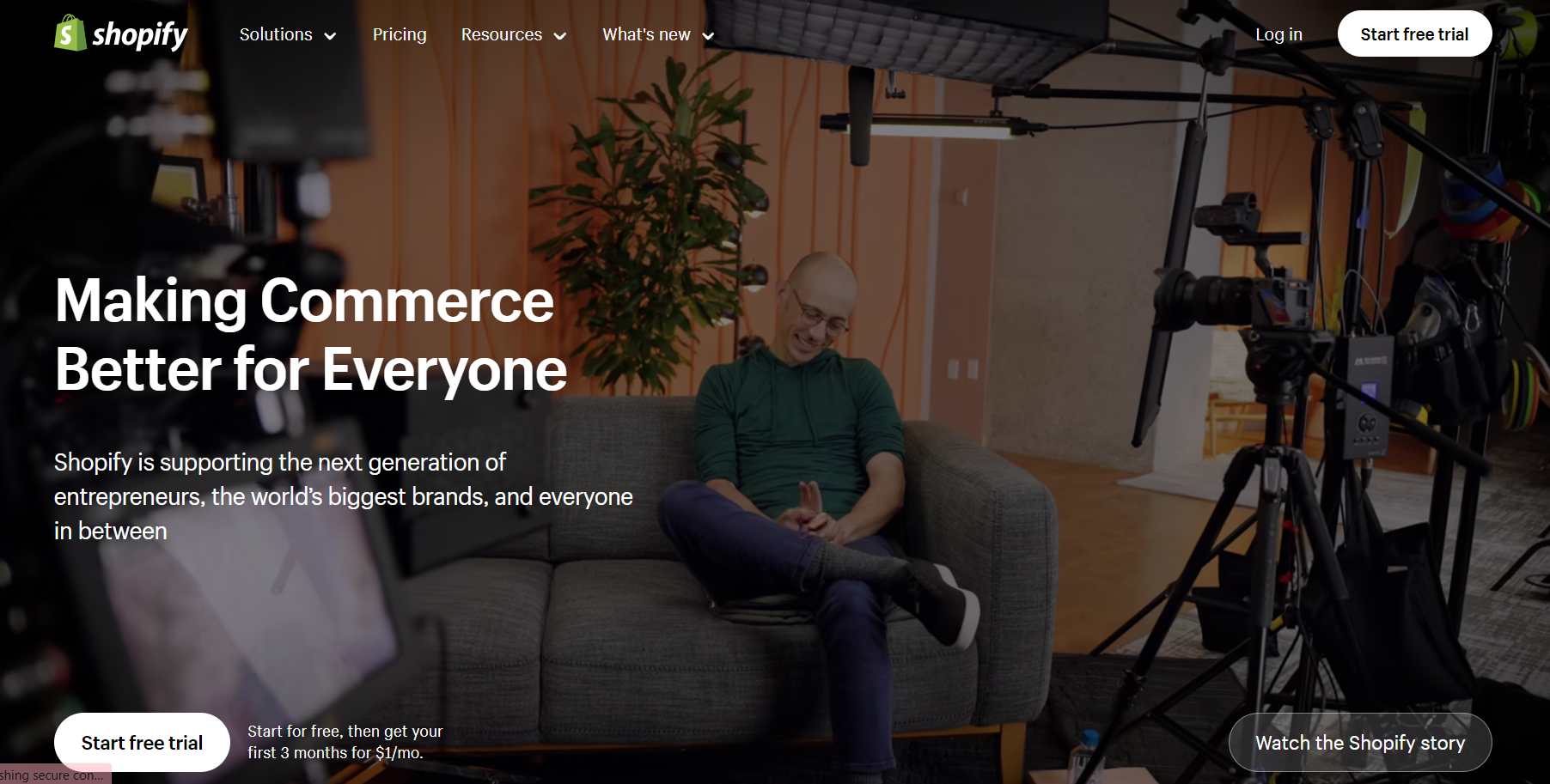 Shopify is a leading e-commerce platform that allows businesses of all sizes to create and manage an ecommerce store with ease. Known for its user-friendly interface and powerful tools, Shopify makes it easy to customize your store, track inventory, process orders, and manage email marketing campaigns.
