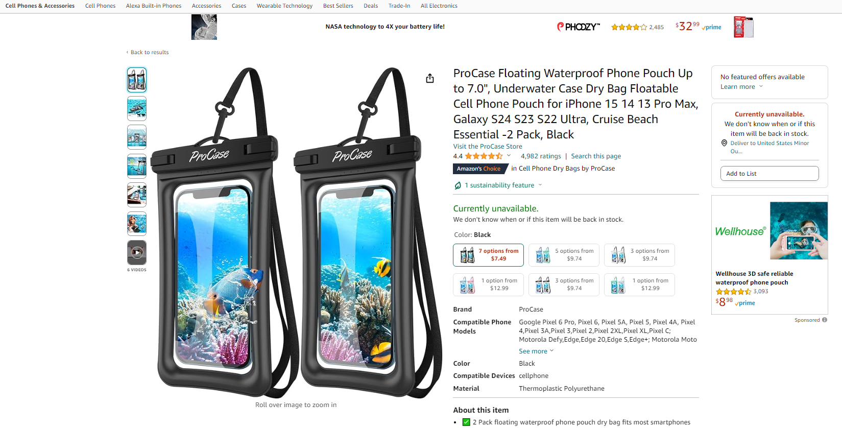 waterproof case